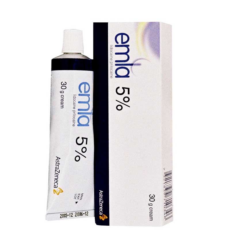2 tuýp gel kéo dài quan hệ EMLA 5%