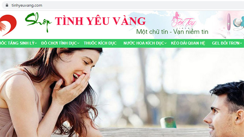 Địa chỉ Website bán Sextoy uy tín