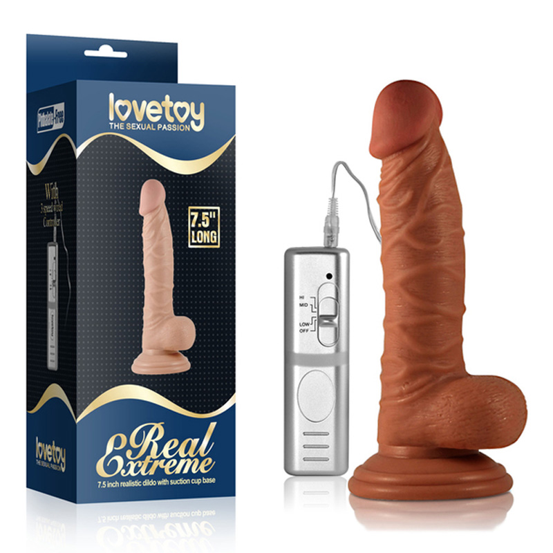 Dương vật giả dán tường Lovetoy 7,5