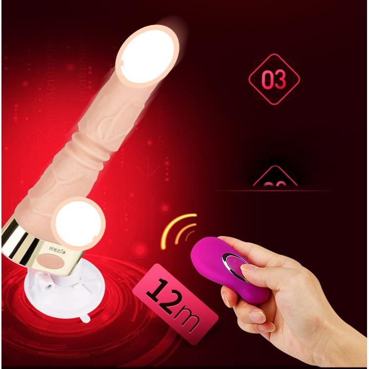 Dương vật giả to đẹp tỏa nhiệt rung thụt