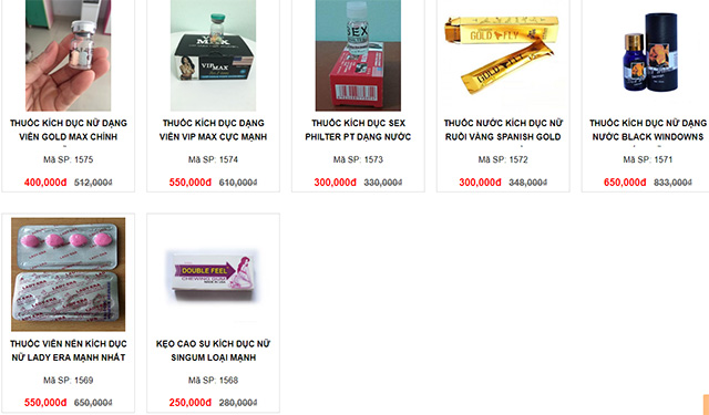 Hình ảnh thuốc kích dục