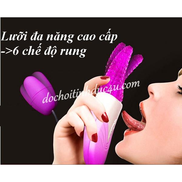 Máy massage âm đạo lưỡi liếm