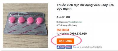 CÁCH ĐẶT HÀNG TRÊN SHOP THUỐC KÍCH DỤC