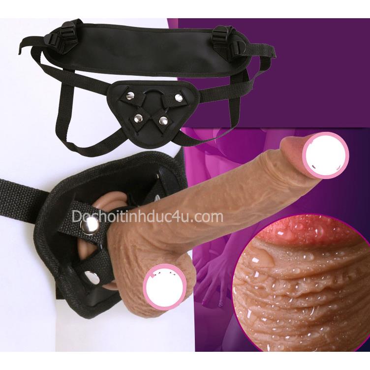 Dương vật giả cho les đa năng có dây đeo