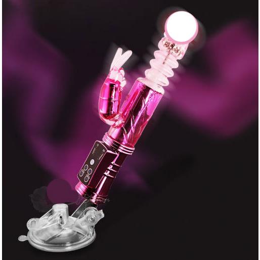 Dương vật giả hít tường rung ngoáy thụt