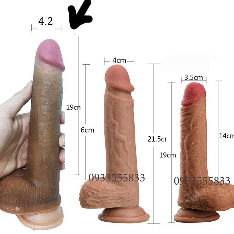 Dương vật giả khủng kích cỡ trung bình lớn
