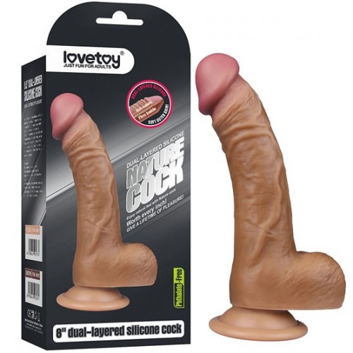 Dương vật giả natural cock lovetoy 8 inch