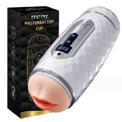 Máy thủ dâm tự sướng 2 đầu bim & lưỡi