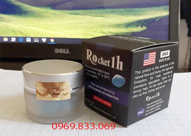 Thuốc bổ thận tráng dương rocket 1h