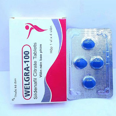 Thuốc chống rối loạn cương dương Welgra 100mg