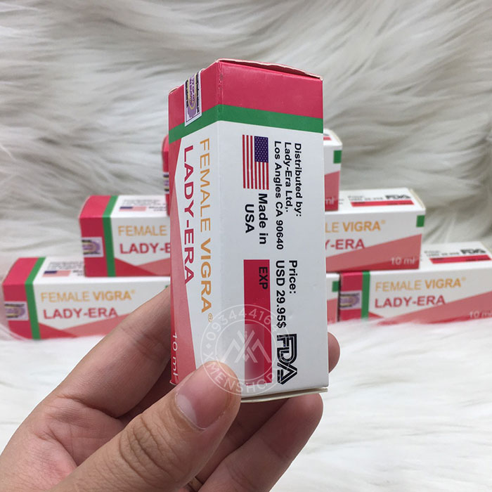 Thuốc kích dục nữ dạng nước không màu, không mùi Lady Era