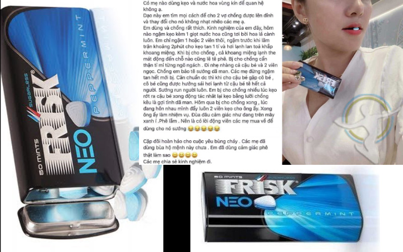 Thuốc tăng ham muốn cho nữ dạng kẹo