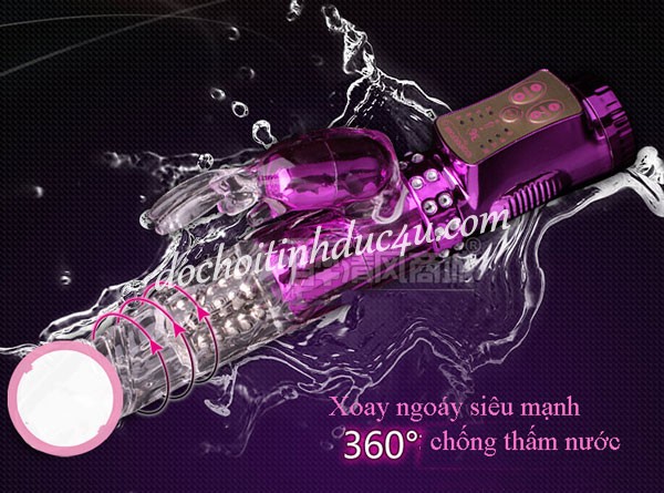 dương vật giả đa năng rung xoay ngoáy