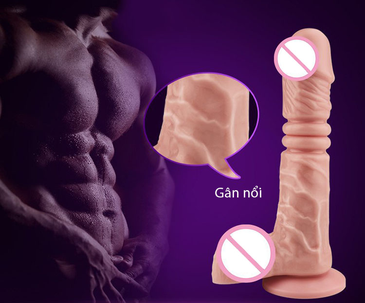 dương vật giả hít tường