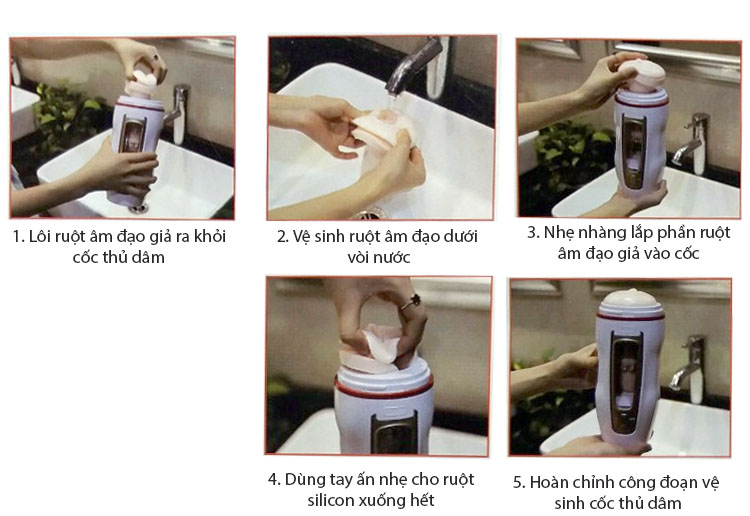 vệ sinh âm đạo giả