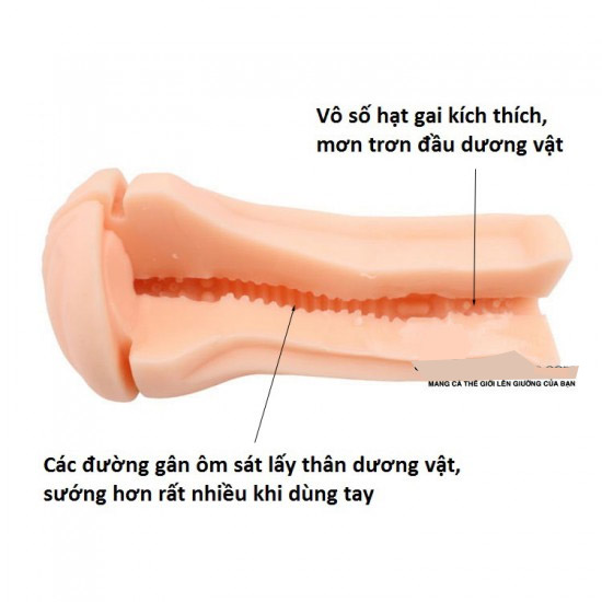 âm đạo giả silicon 7 chế độ